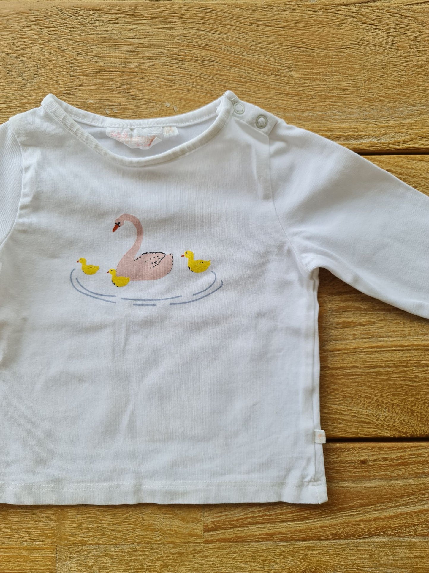 Longsleeve met zwaan 68 Someone