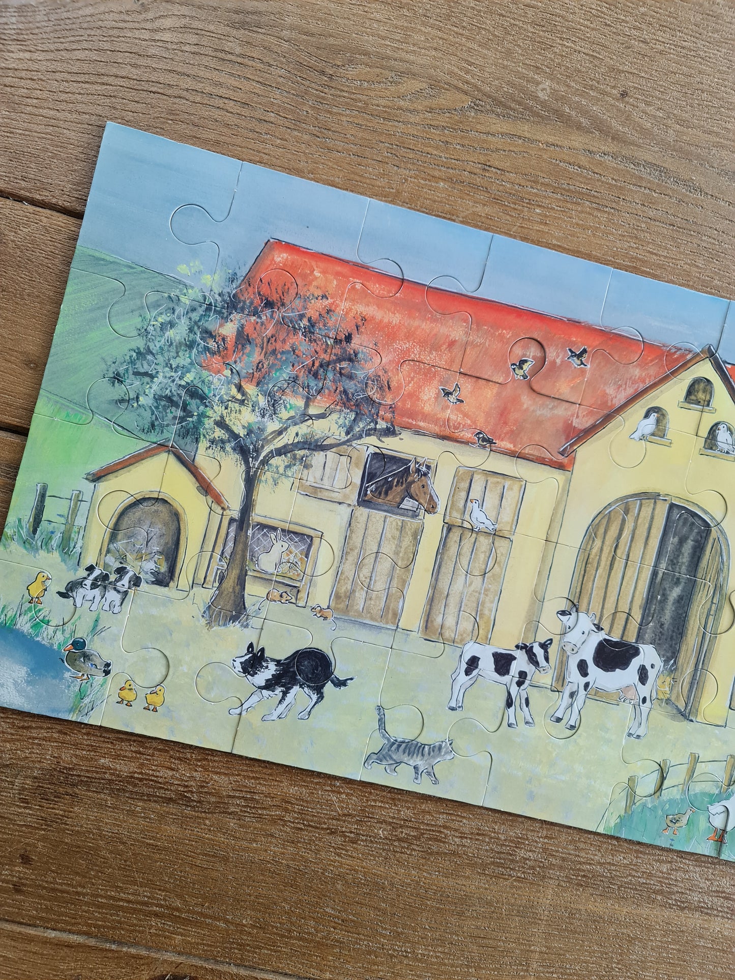 Puzzel boerderij (40 grotere stukjes) Find JOYs
