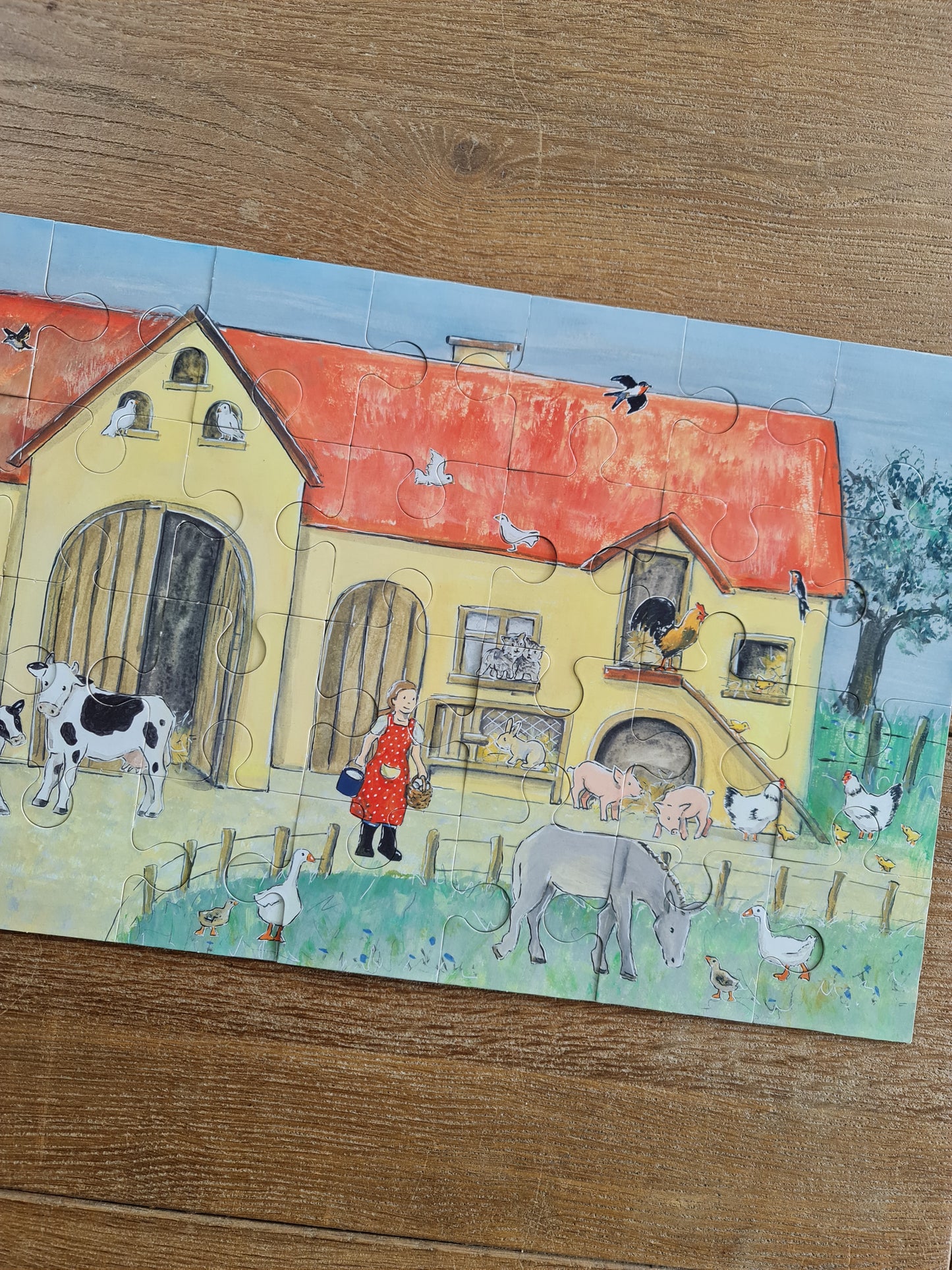 Puzzel boerderij (40 grotere stukjes) Find JOYs