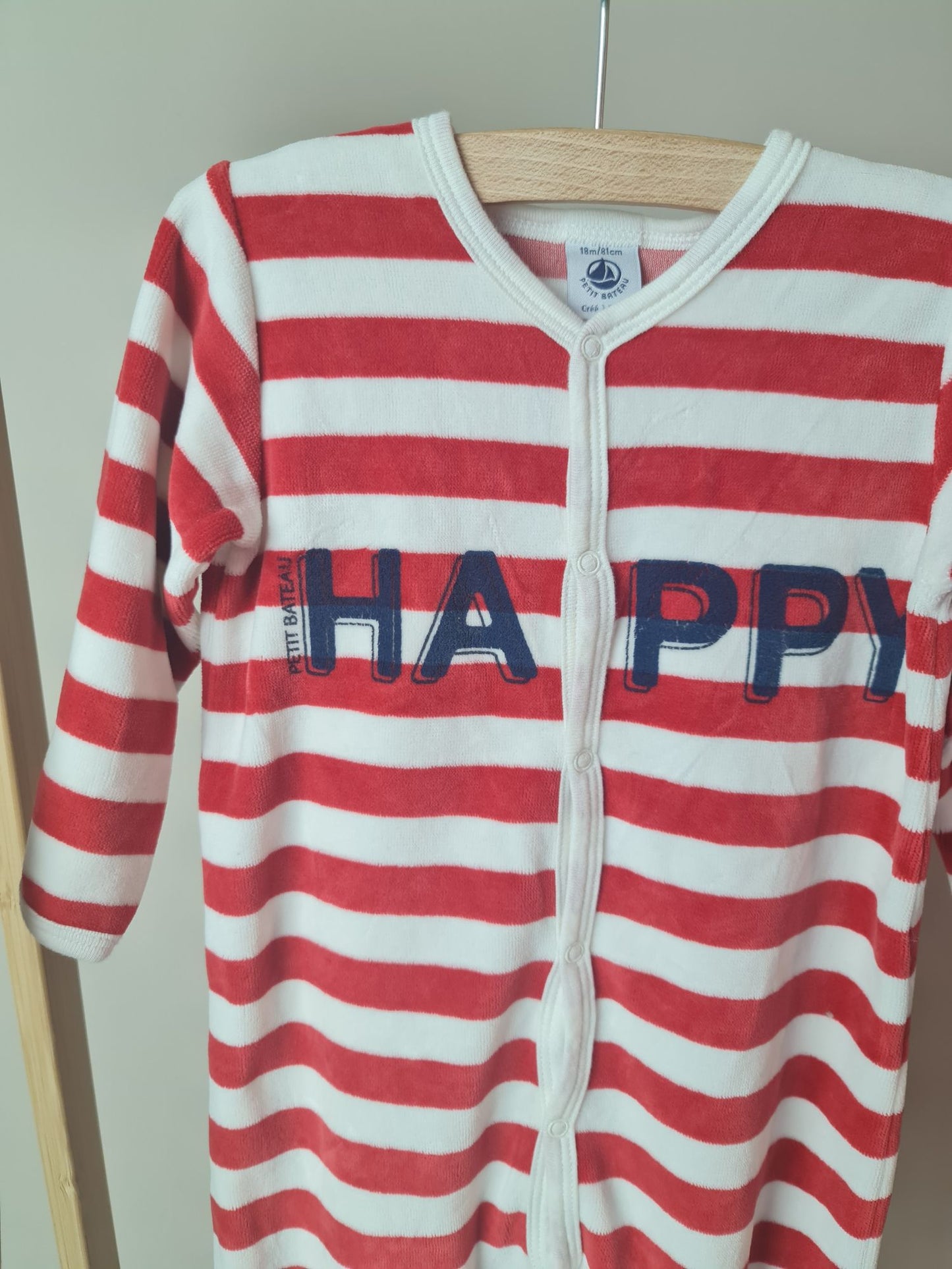 Pyjama "Happy" 18m Petit Bateau