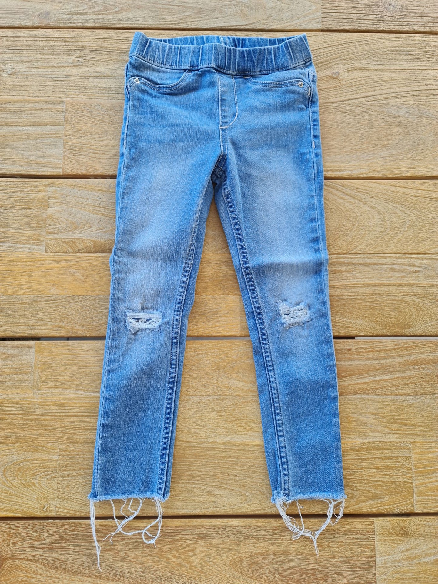 Broek met scheuren 104 H&M