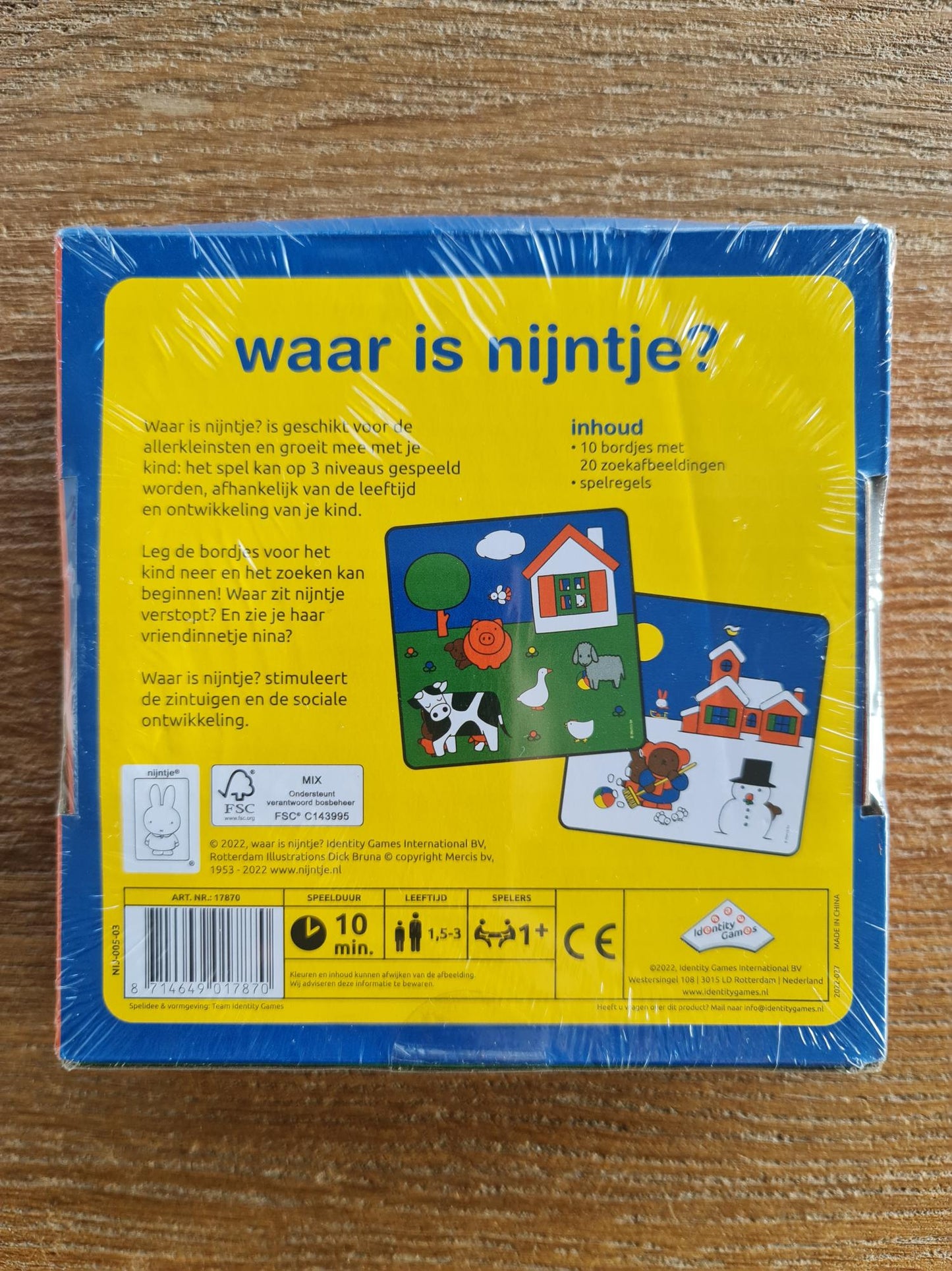 Waar is Nijntje? Identity Games