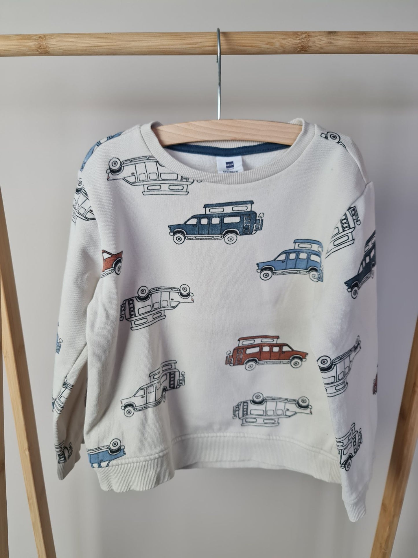 Trui met campers 110/116 Hema