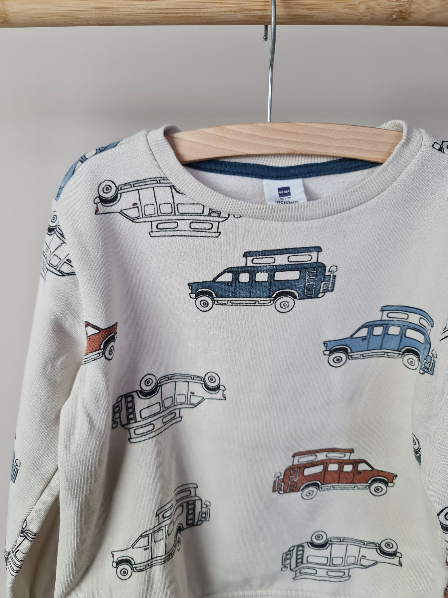Trui met campers 110/116 Hema