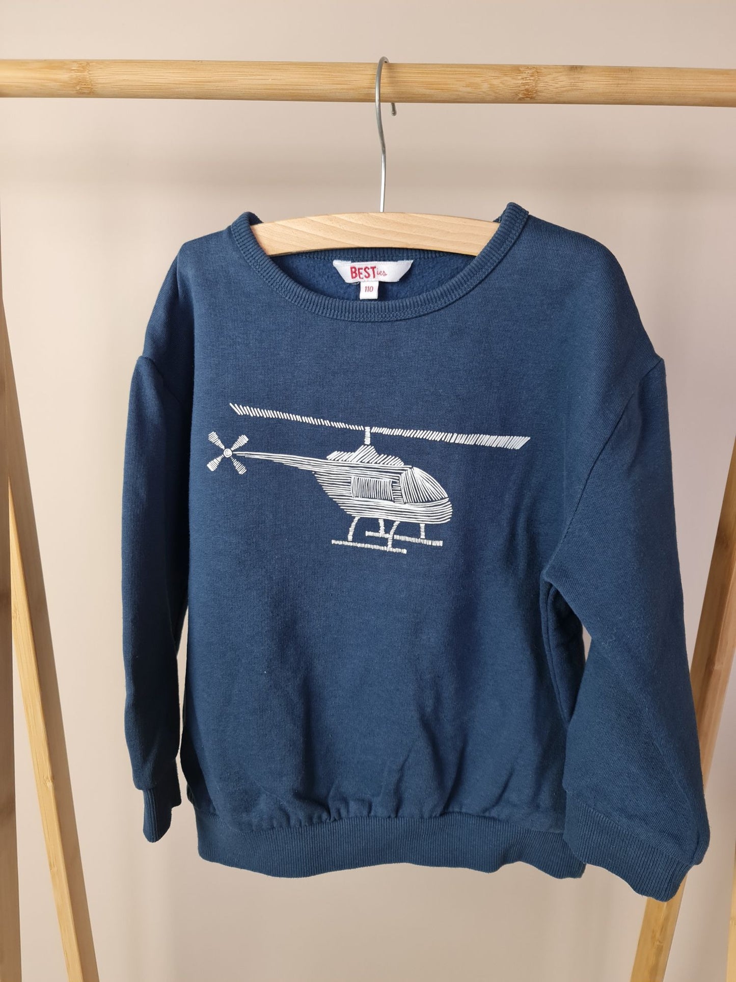 Trui met helikopter 110 Besties