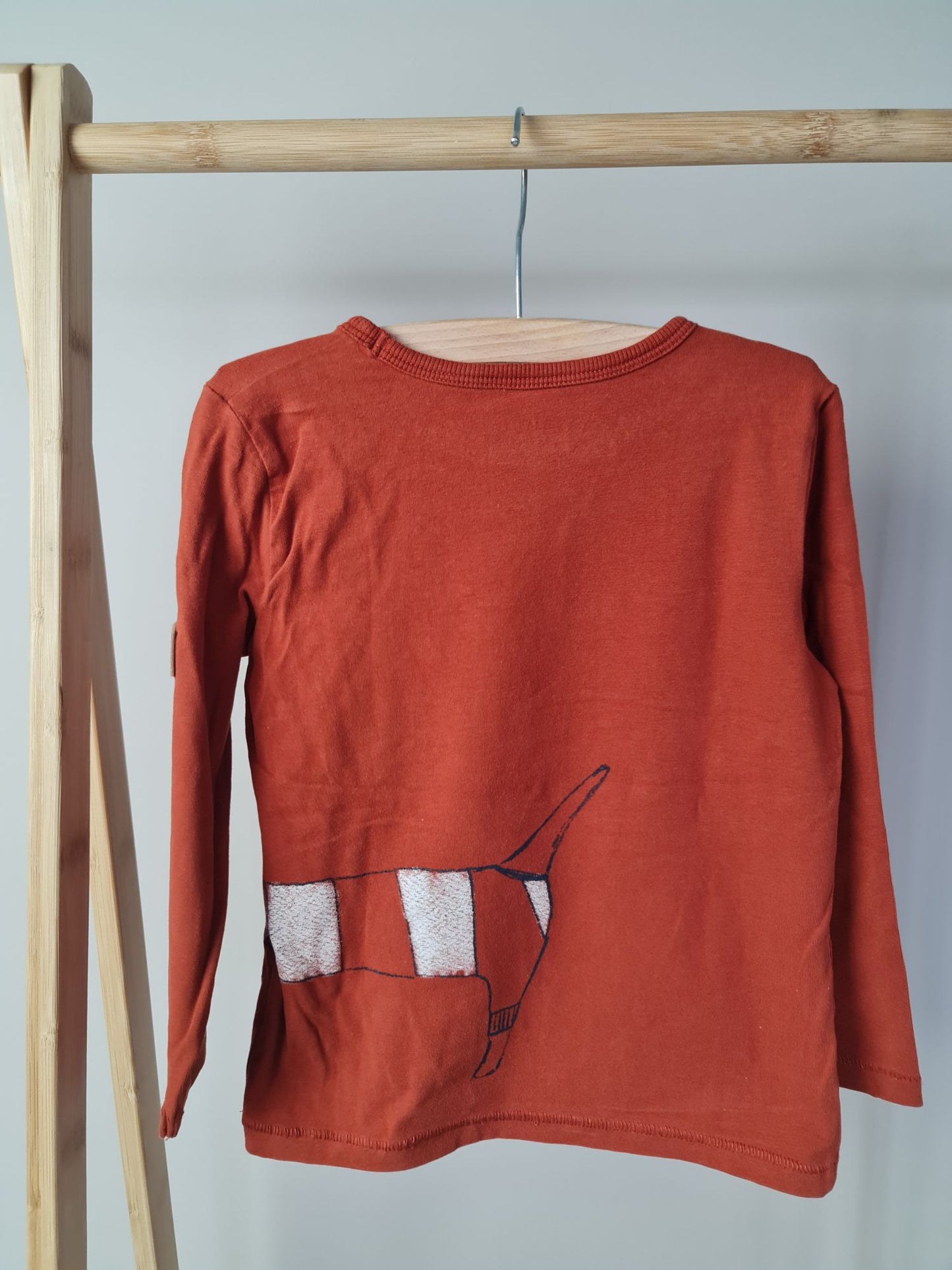 Longsleeve met hond 104 Kids Nation