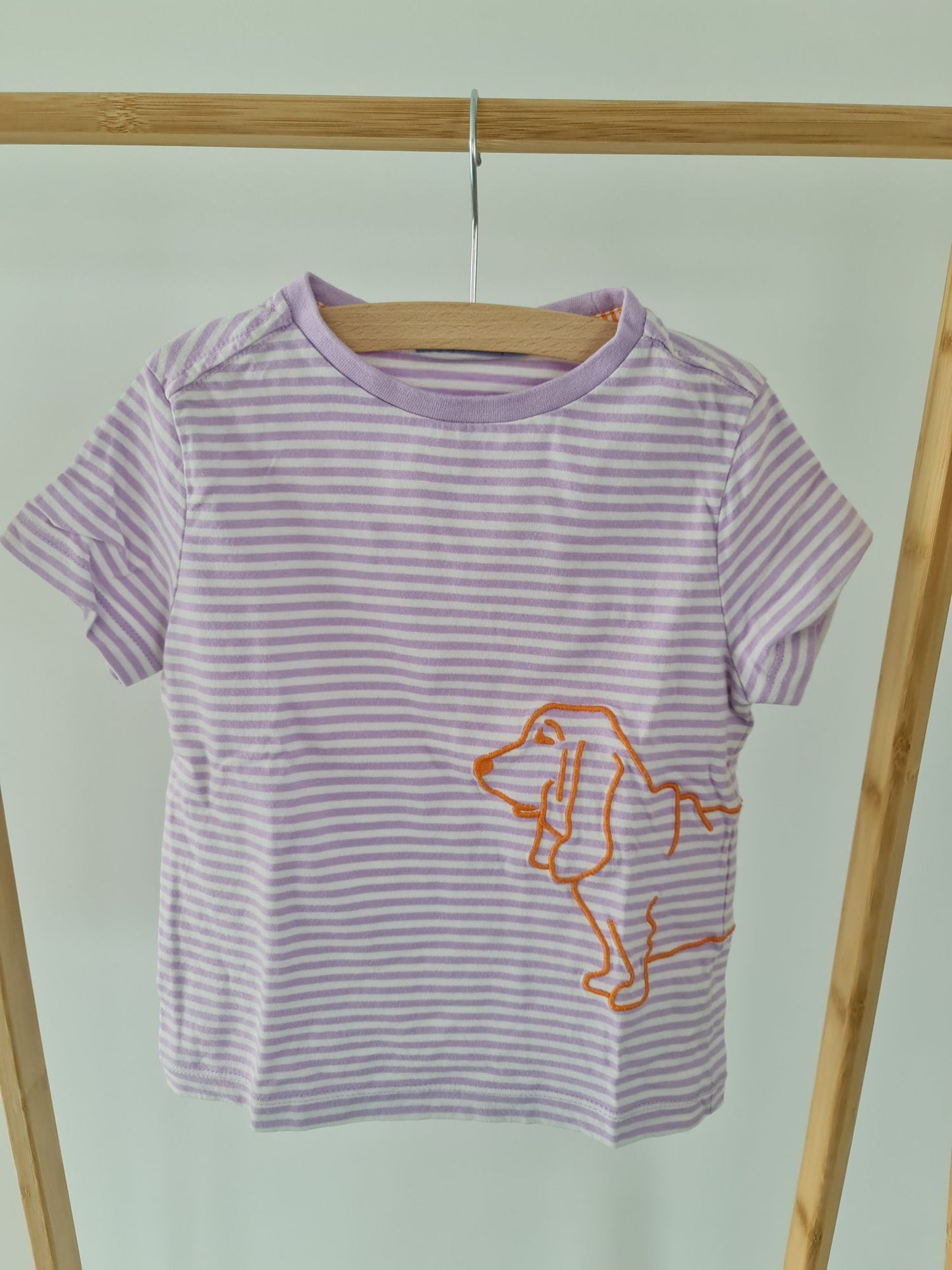 T-shirt met hond 110 Atelier Bossier