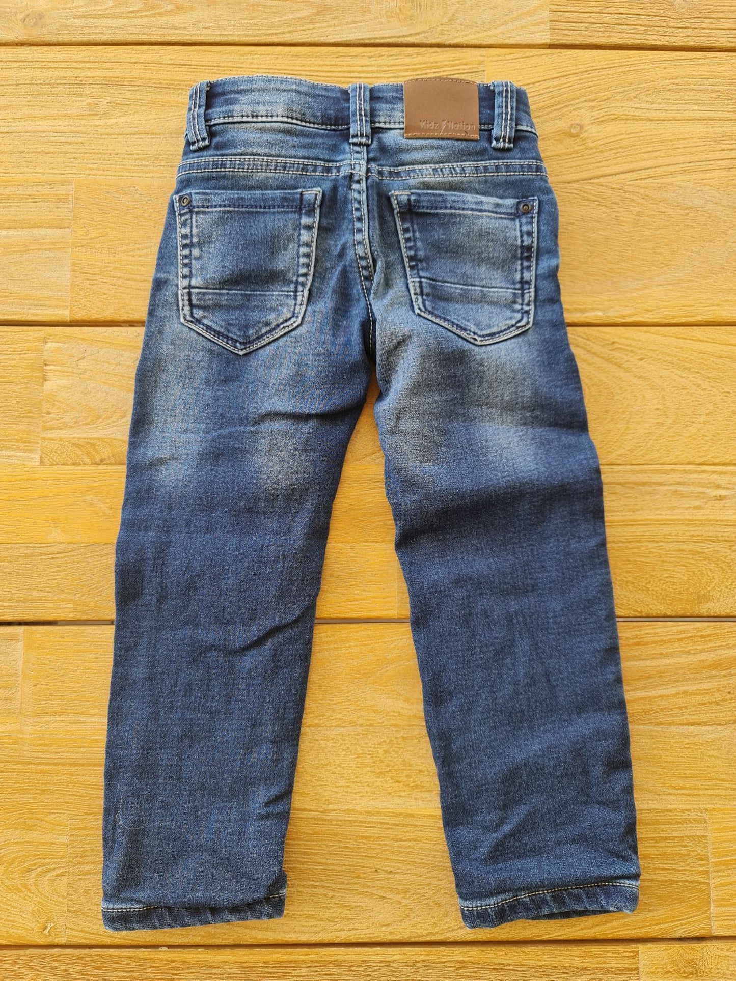 Warme jeansbroek 98 Kidz Nation