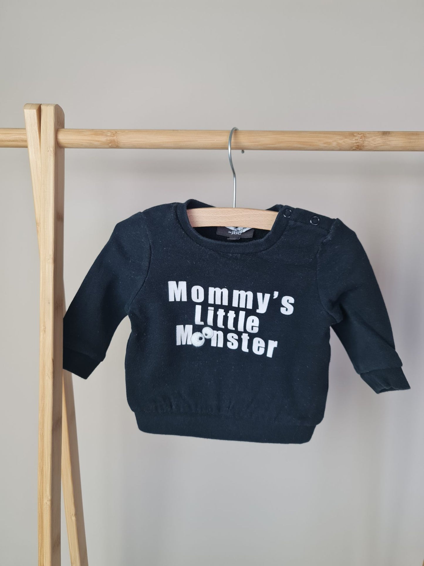 Trui "Mommy's little monster" 68 JBC