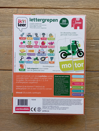 Lettergrepen Jumbo