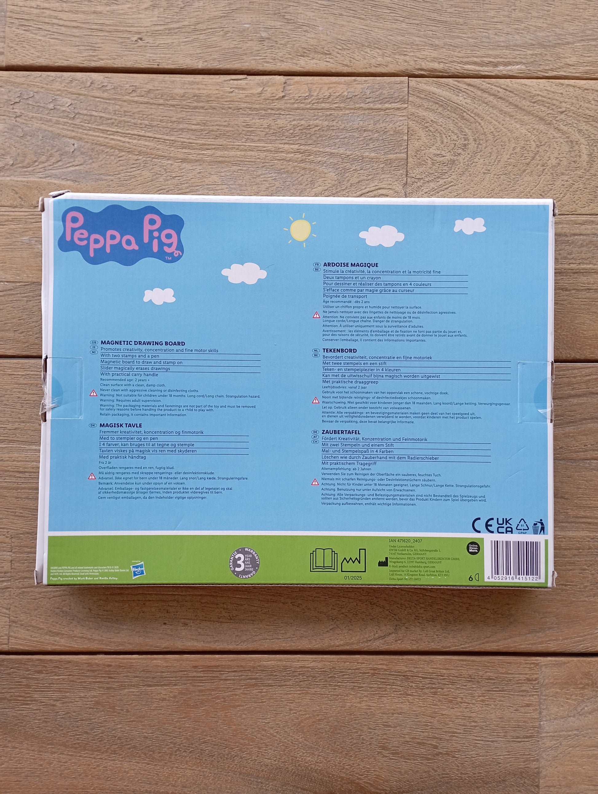 Magnetisch tekenbord Peppa Pig Hasbro