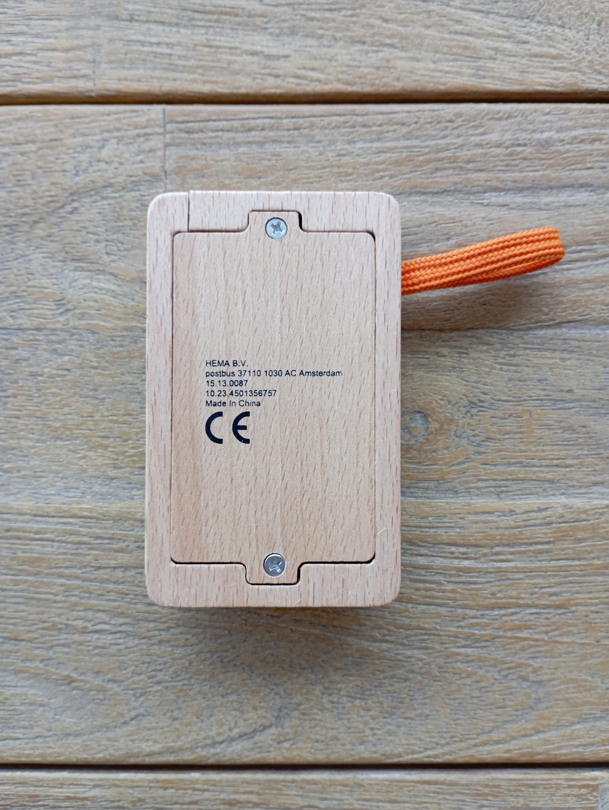 Houten telefoon Hema