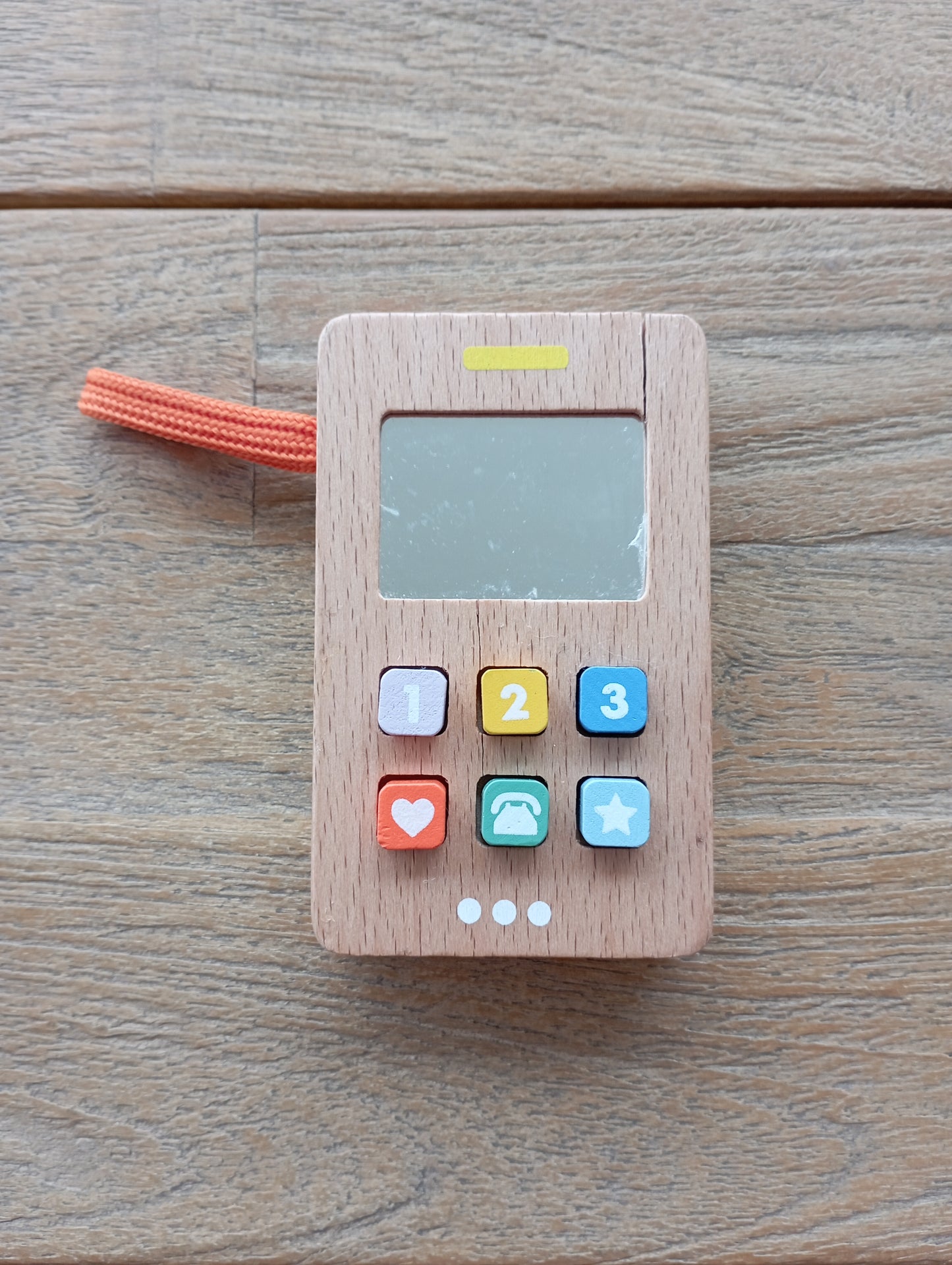 Houten telefoon Hema