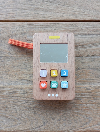 Houten telefoon Hema