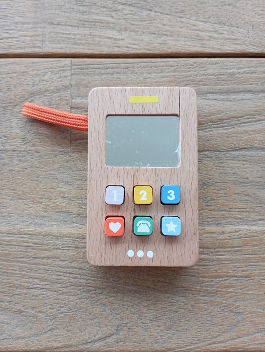 Houten telefoon Hema