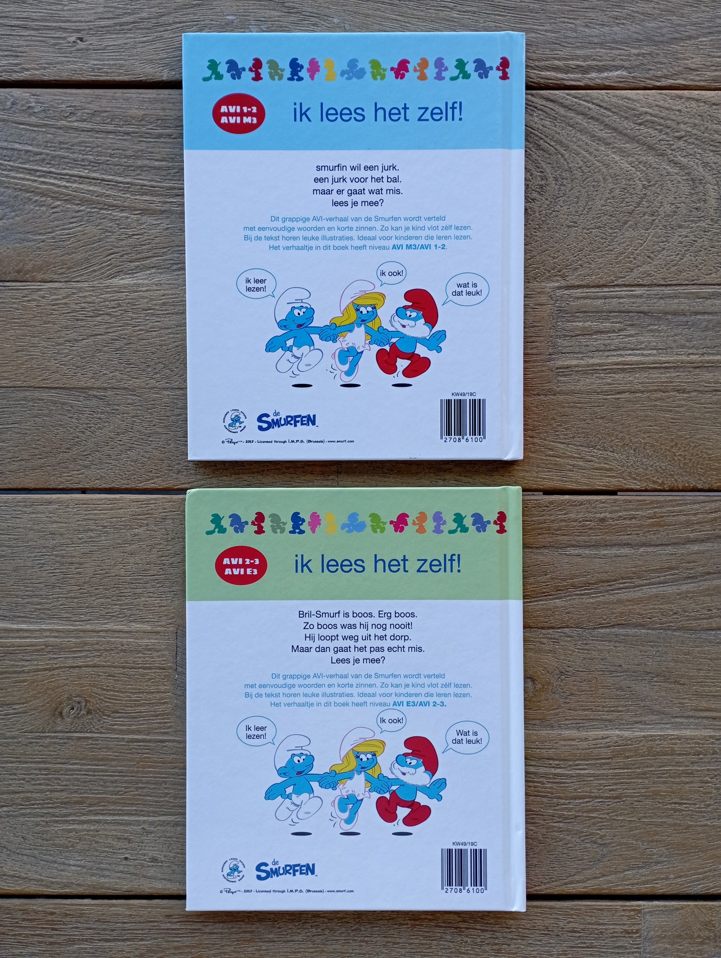 Ik lees het zelf! De Smurfen AVI M3 & E3 (midden & einde 1ste leerjaar) Standaard Uitgeverij