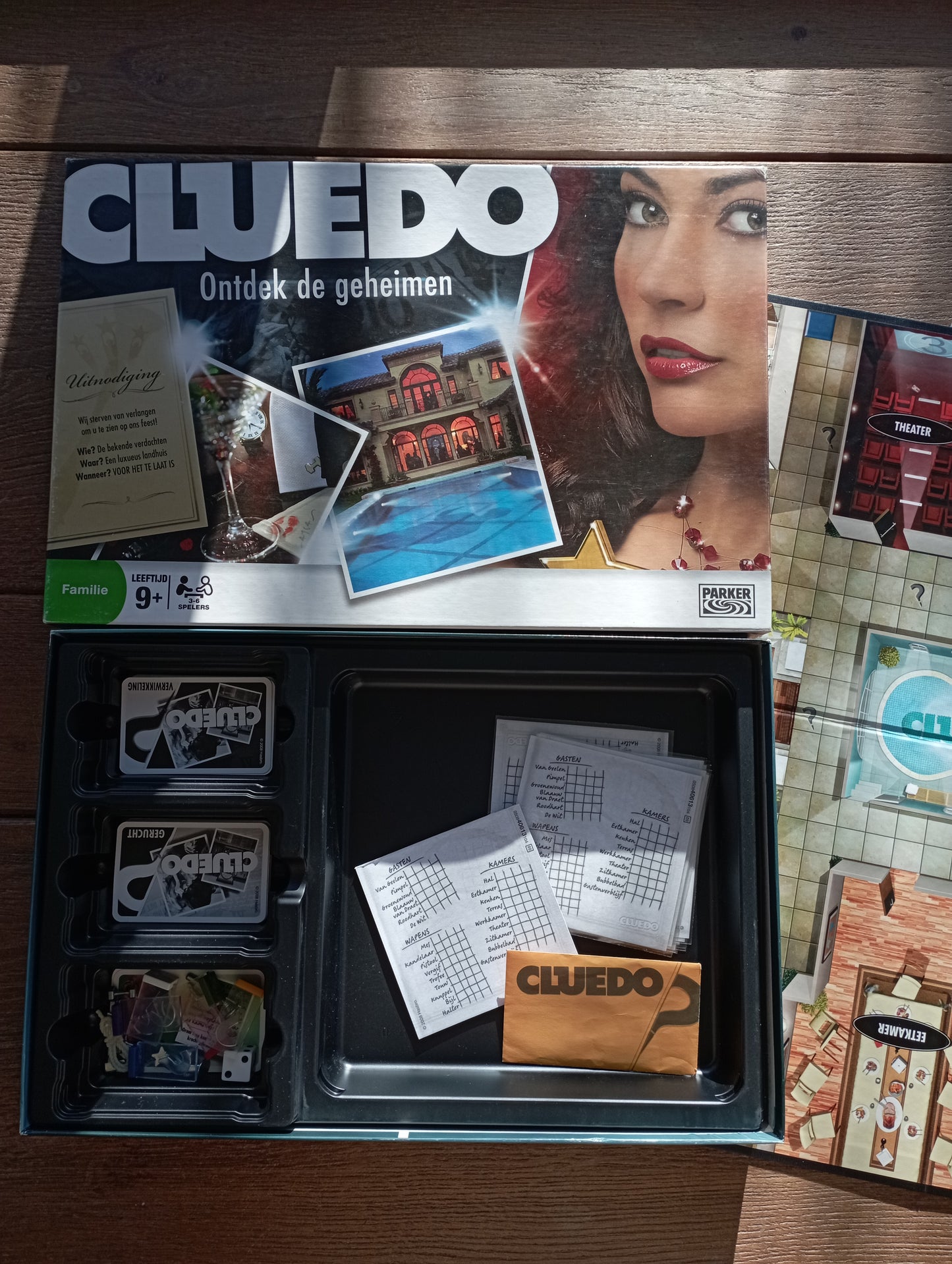 Cluedo, ontdek de geheimen Parker