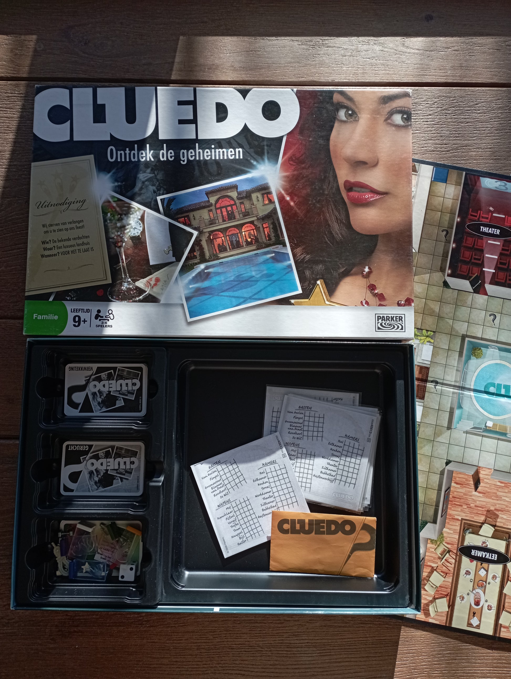 Cluedo, ontdek de geheimen Parker