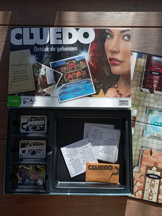 Cluedo, ontdek de geheimen Parker