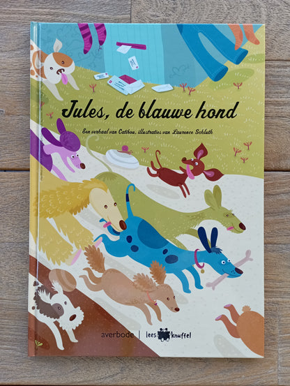 Jules, de blauwe hond - Catibou Averbode