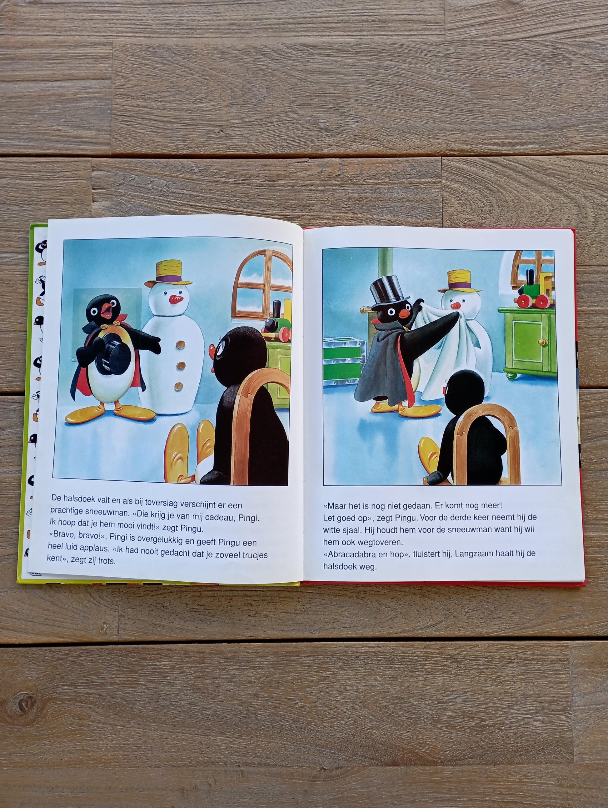 Pingu, De googchelaar Artis-Historia