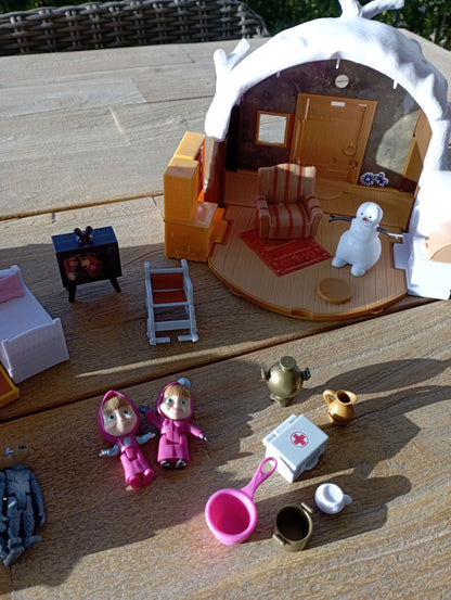 Speelsetje Masha en de Beer Simba