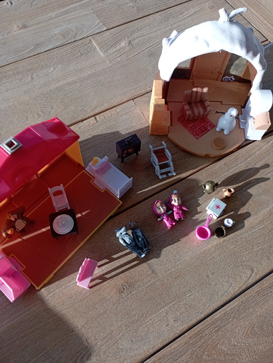 Speelsetje Masha en de Beer Simba