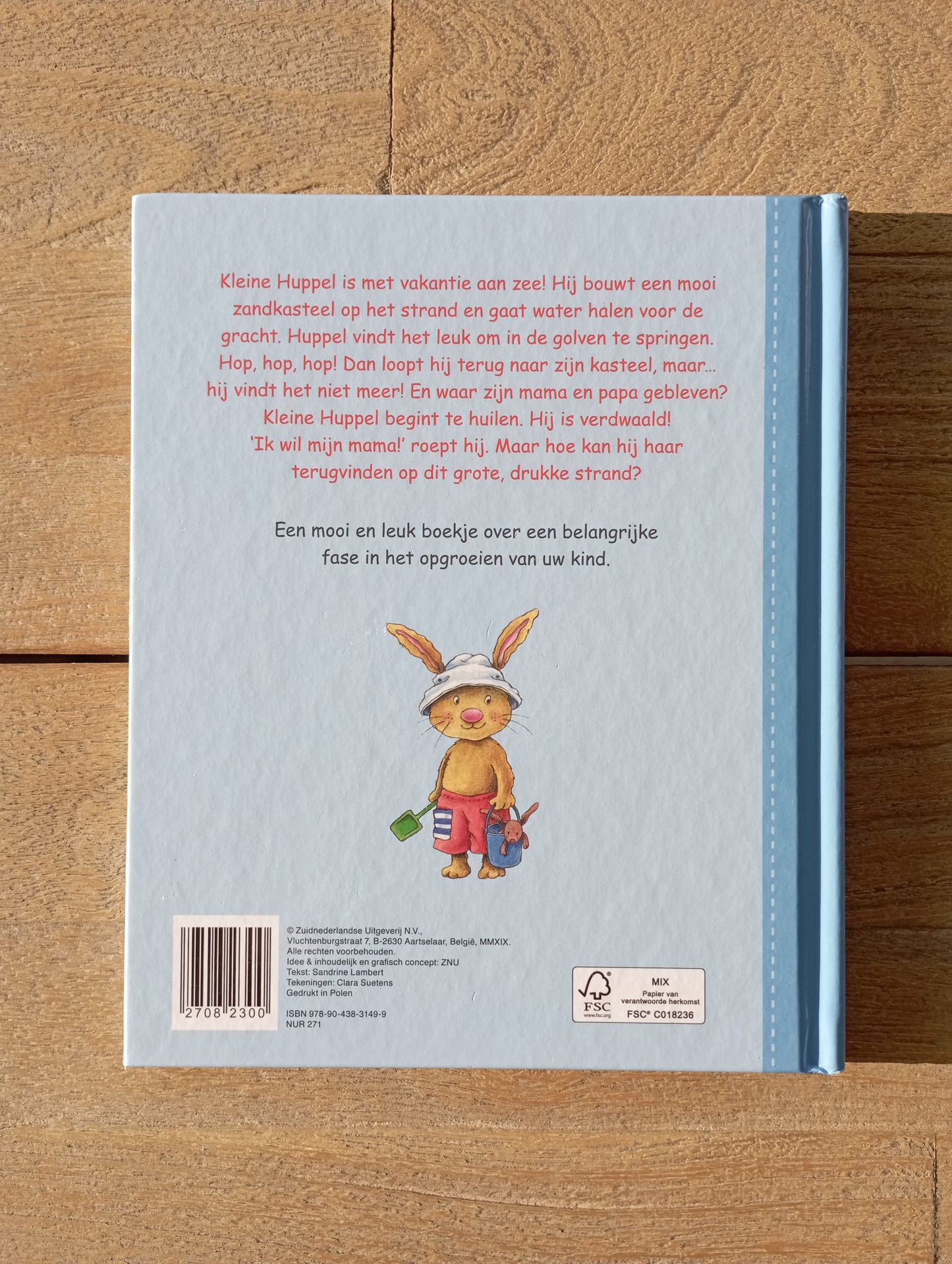 Huppel gaat naar zee - Clara Suetens Zuidnederlandse Uitgeverij