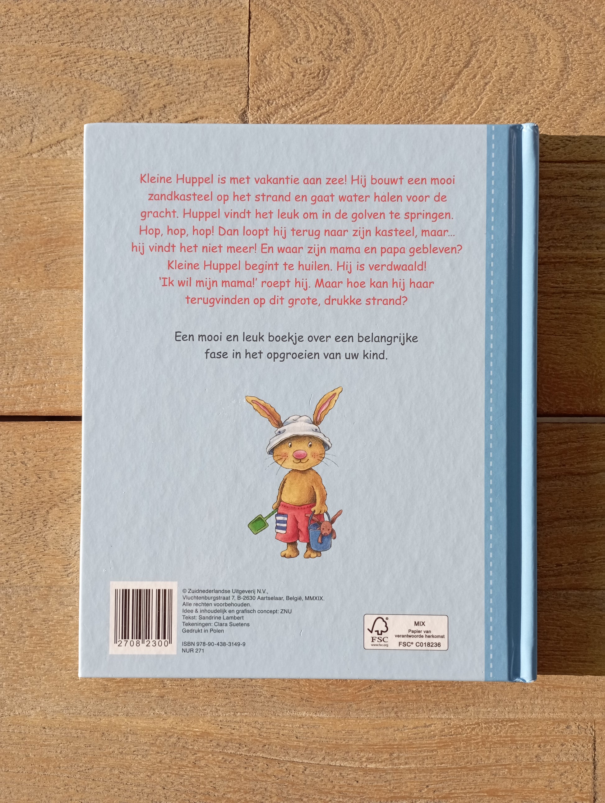 Huppel gaat naar zee - Clara Suetens Zuidnederlandse Uitgeverij