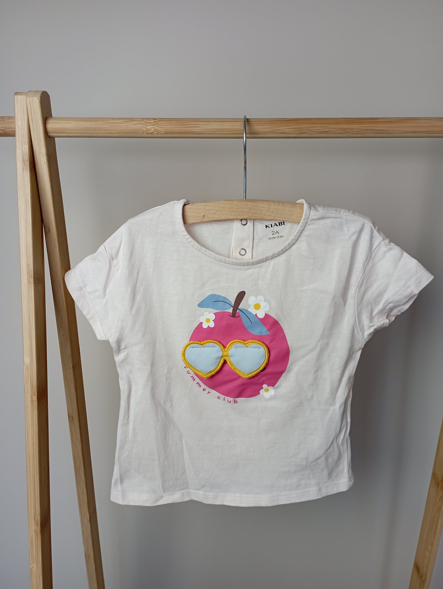 T-shirt "Summer Club" 92 Kiabi