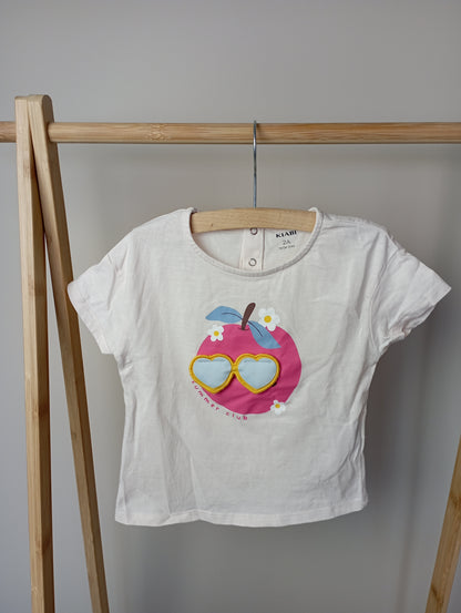 T-shirt "Summer Club" 92 Kiabi