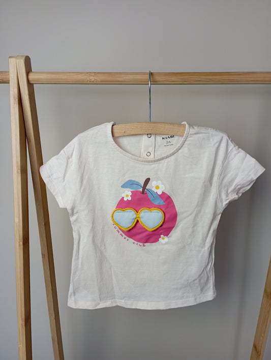 T-shirt "Summer Club" 92 Kiabi