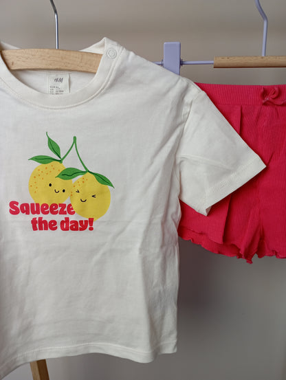 Setje "Squeeze the day!" 86 H&M