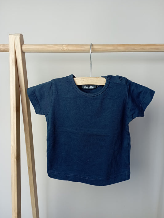Shirt in donkerblauw 68 Bel&Bo