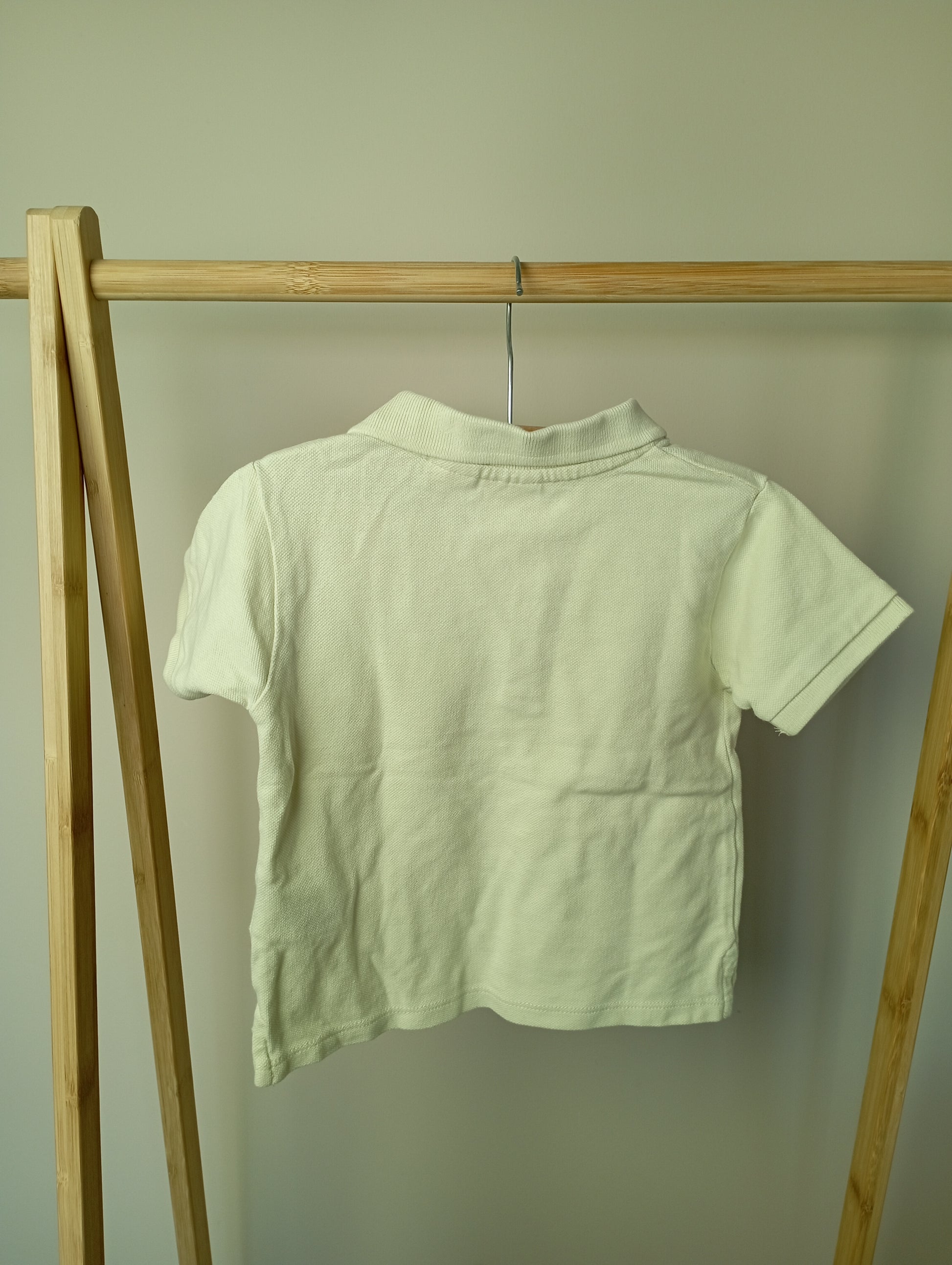 Polo in licht geel 86 Zara