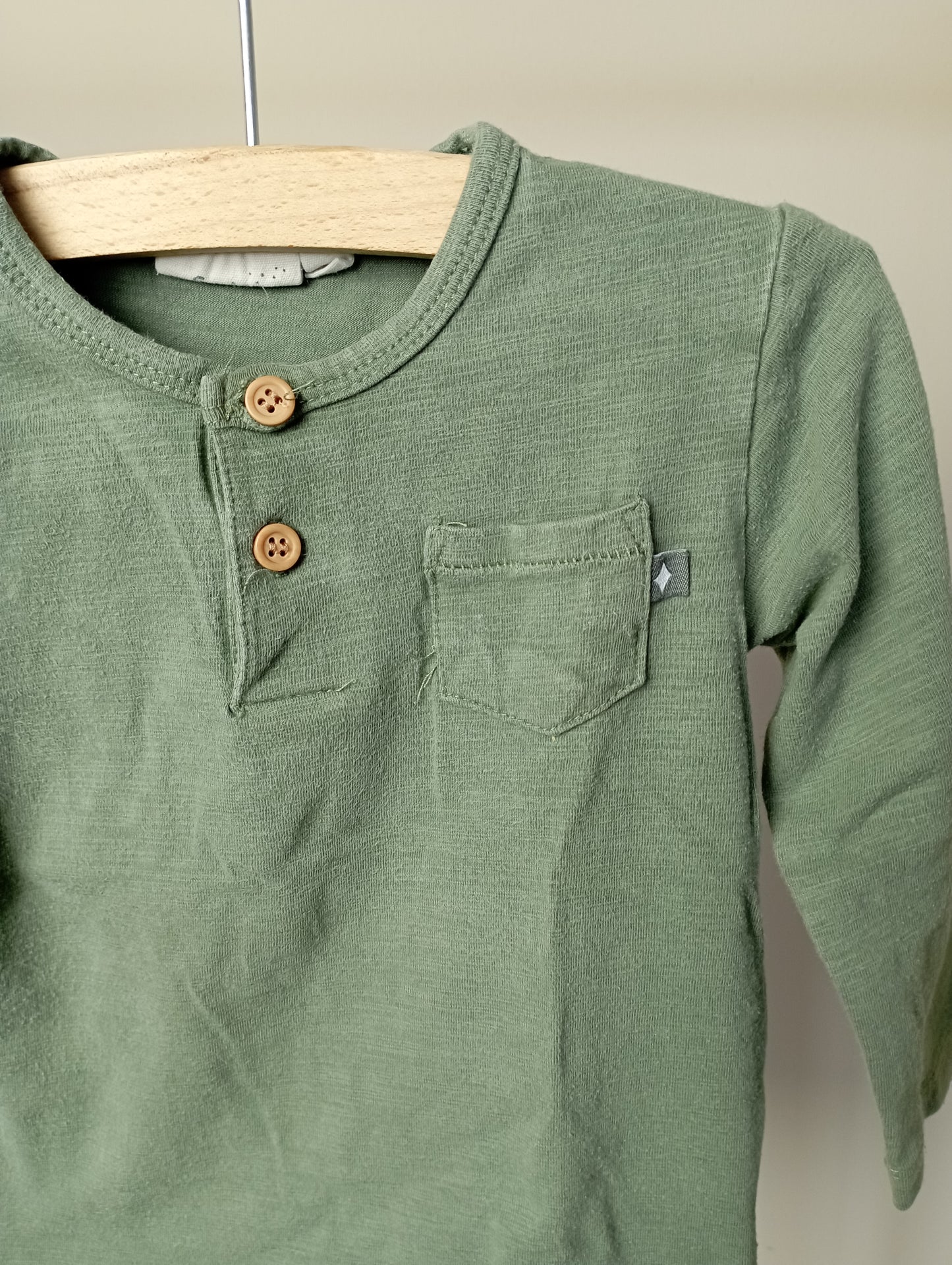 Shirt met lange mouwen 74 Feetje