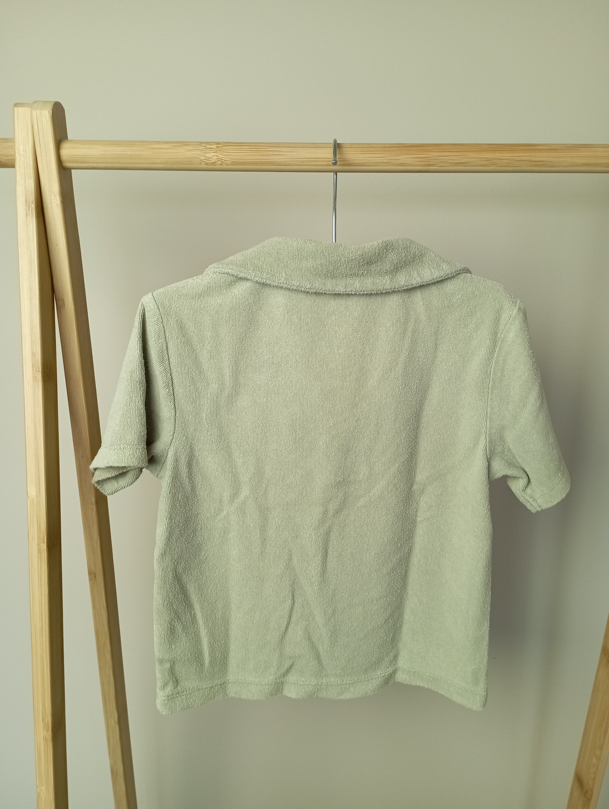 Shirtje in badstof 92 Hema
