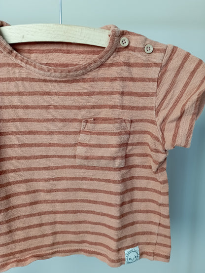Shirtje met strepen 92 Hema