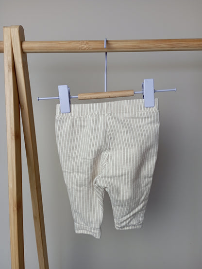 Broekje met streepjes 56 H&M