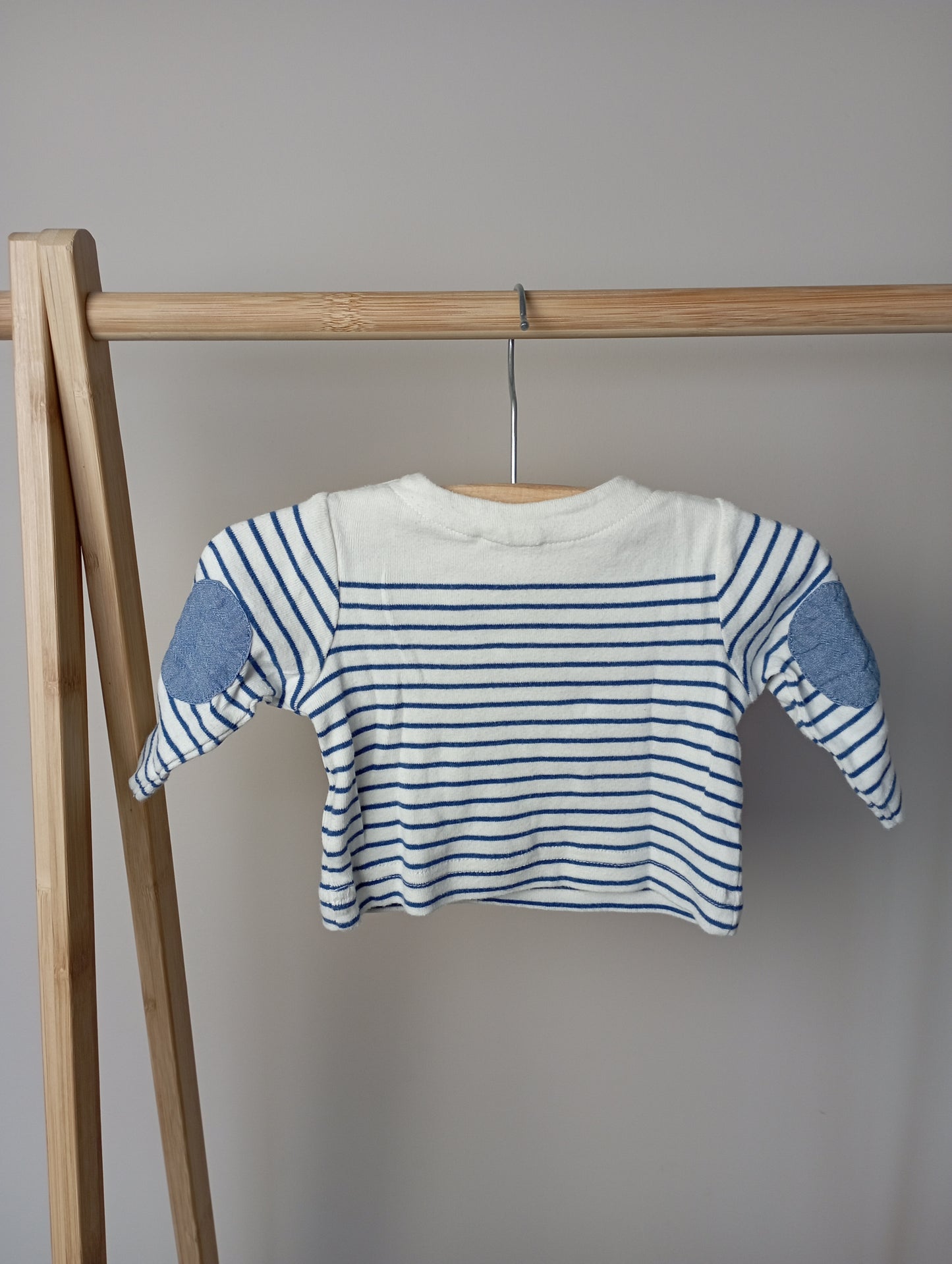 Longsleeve "Hello little one" 50 H&M