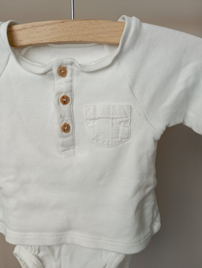 Romper met shirtje 56 H&M