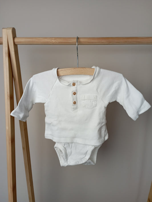 Romper met shirtje 56 H&M