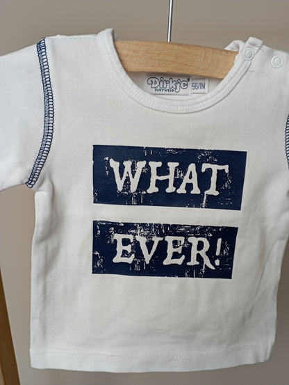 Shirt "What ever!" 56 Dirkje