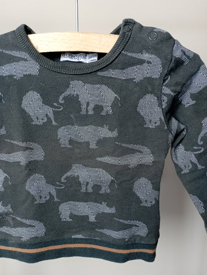 Trui met dieren 68 Dirkje