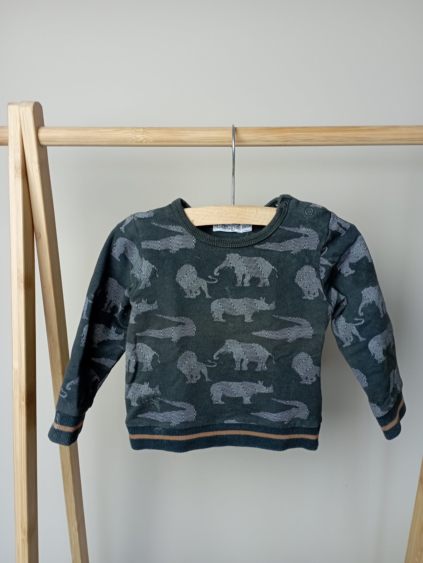 Trui met dieren 68 Dirkje