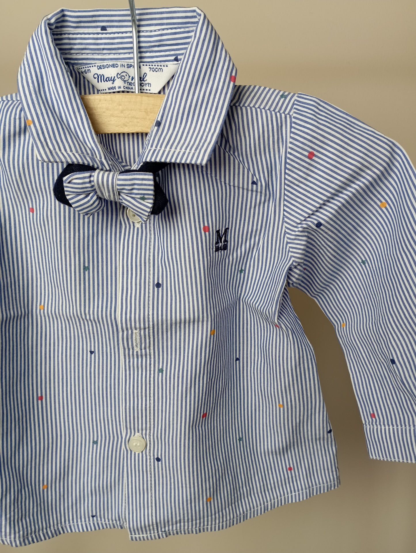 Hemdje met strikje 4-6m Mayoral