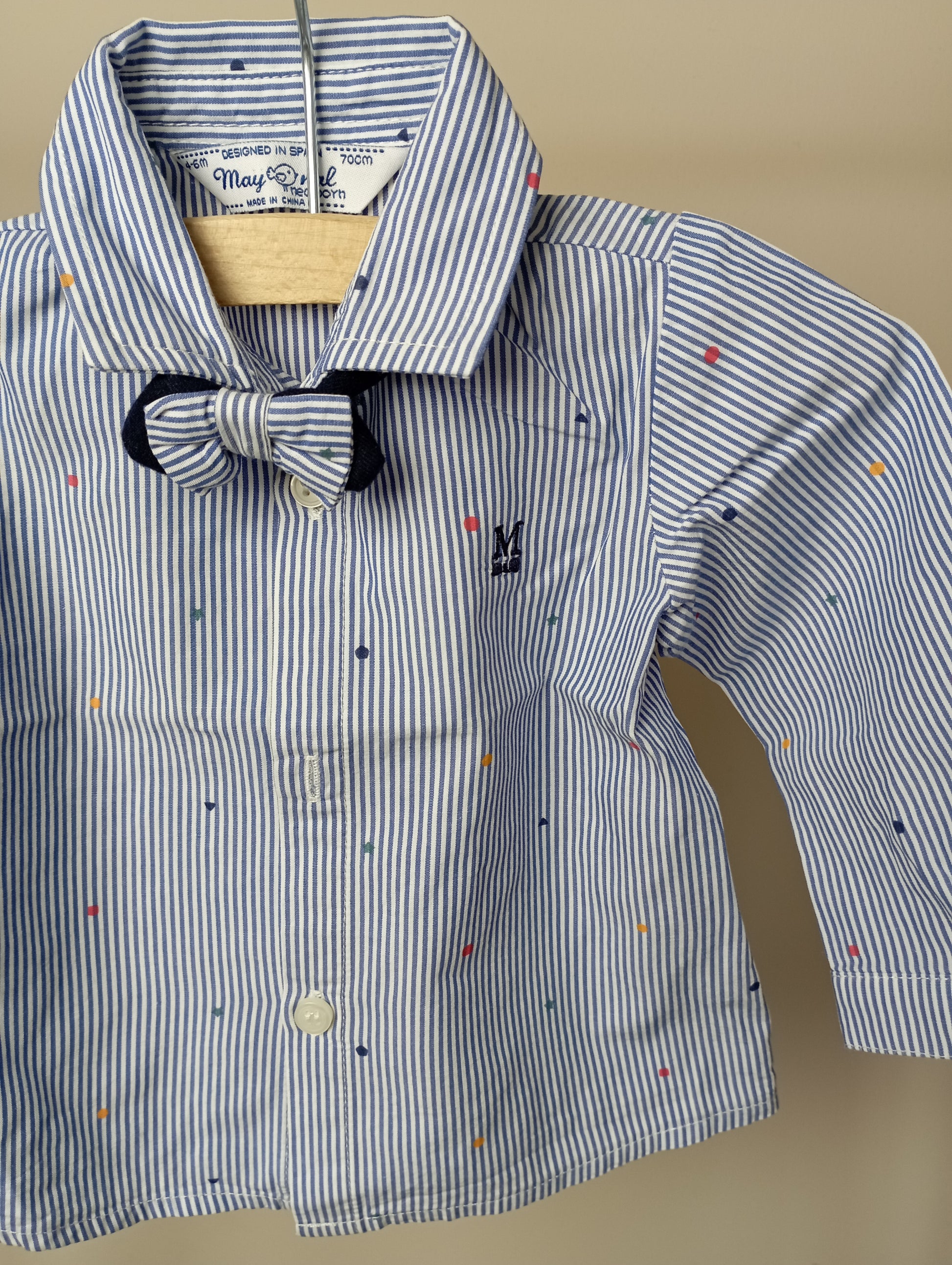 Hemdje met strikje 4-6m Mayoral