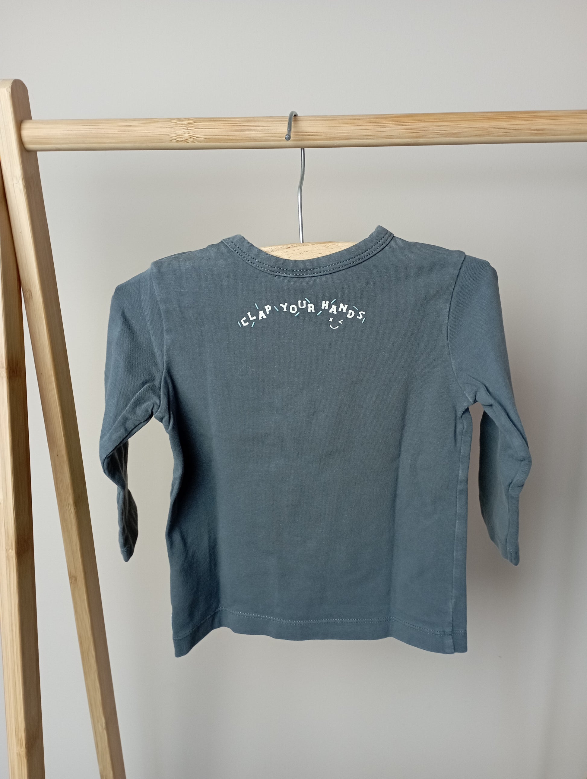 Longsleeve "If you're happy and you know it" 74 Feetje
