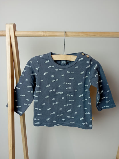 Longsleeve met woorden 68 Babyface
