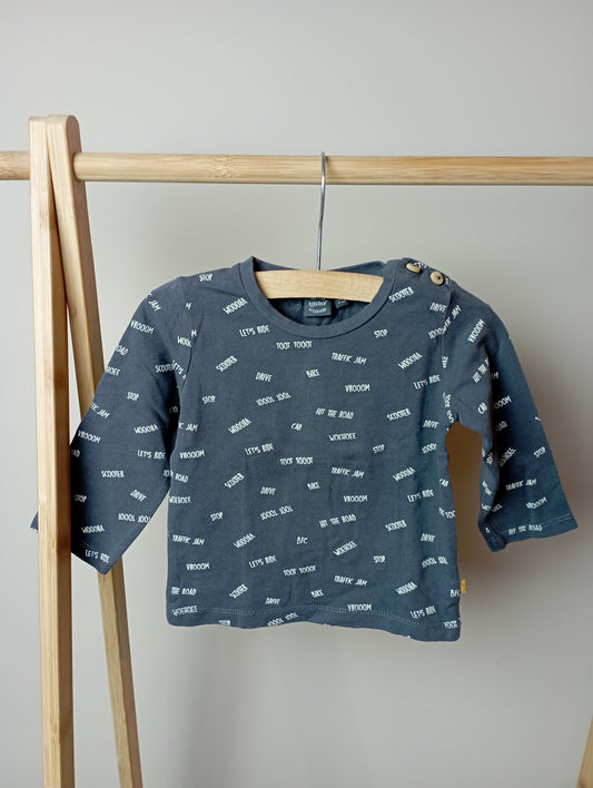 Longsleeve met woorden 68 Babyface